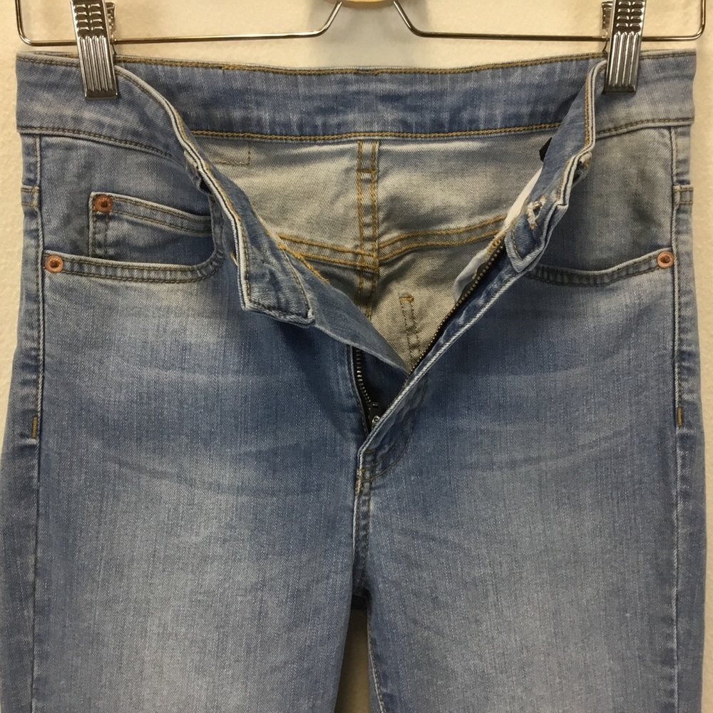Dr. Denim Erin High-Rise Skinny Jeans in Distorted Blue - Picture 6 of 13